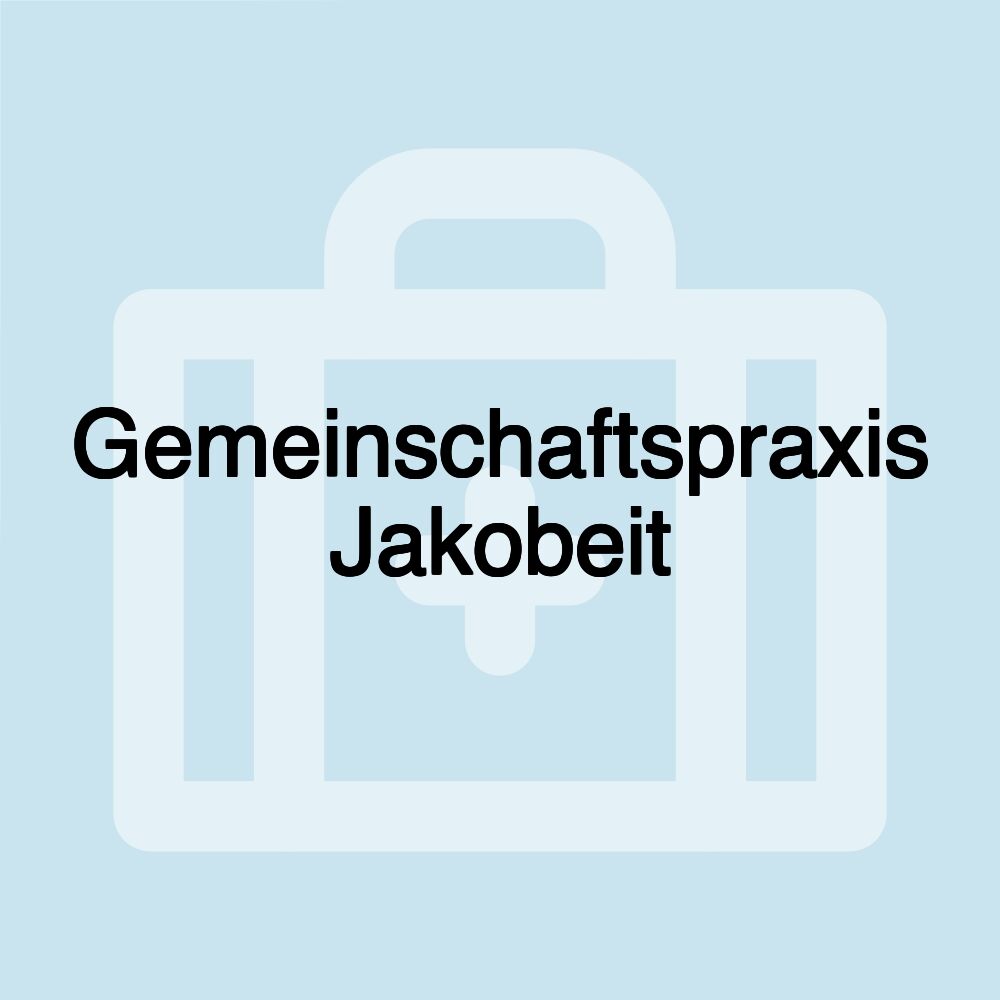 Gemeinschaftspraxis Jakobeit