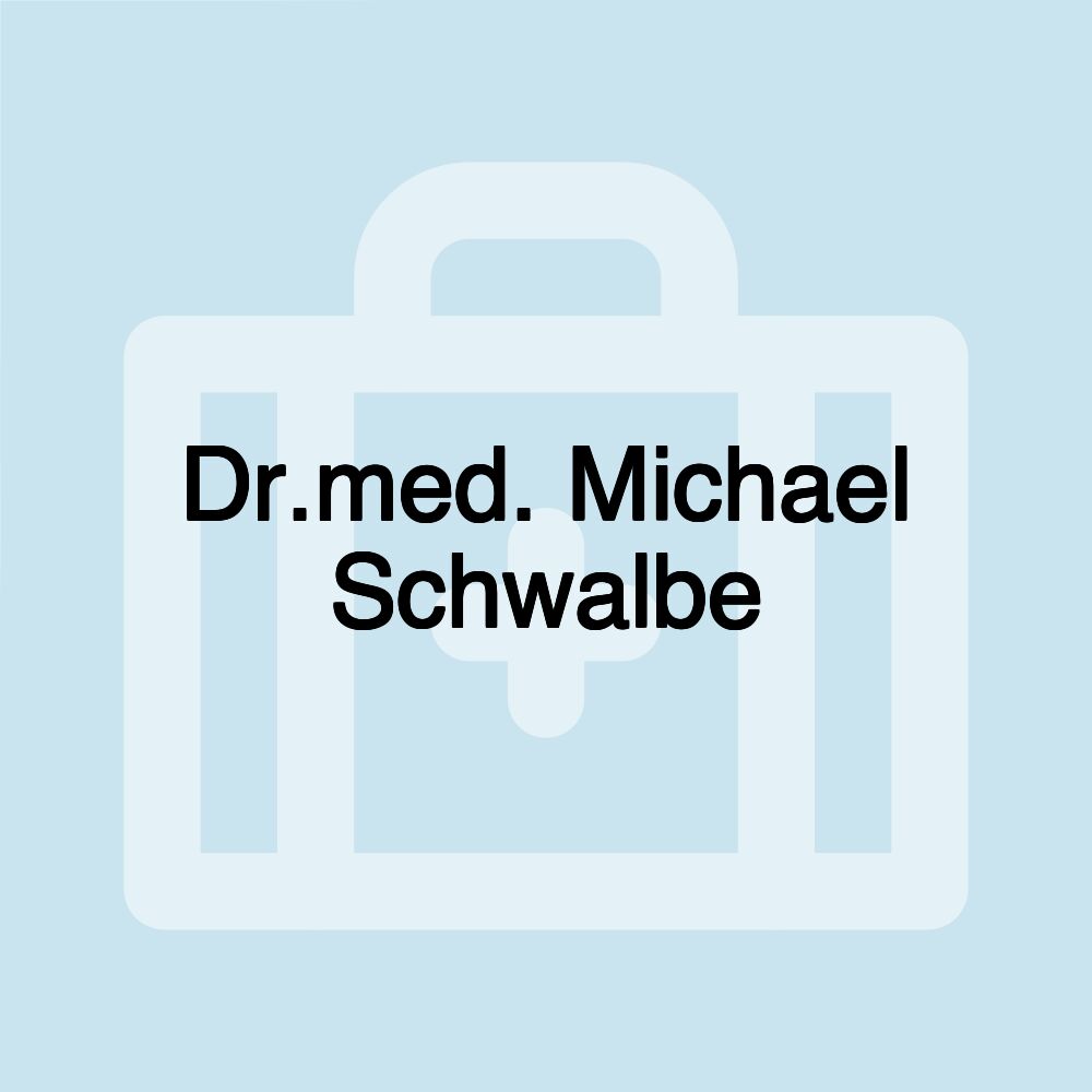 Dr.med. Michael Schwalbe