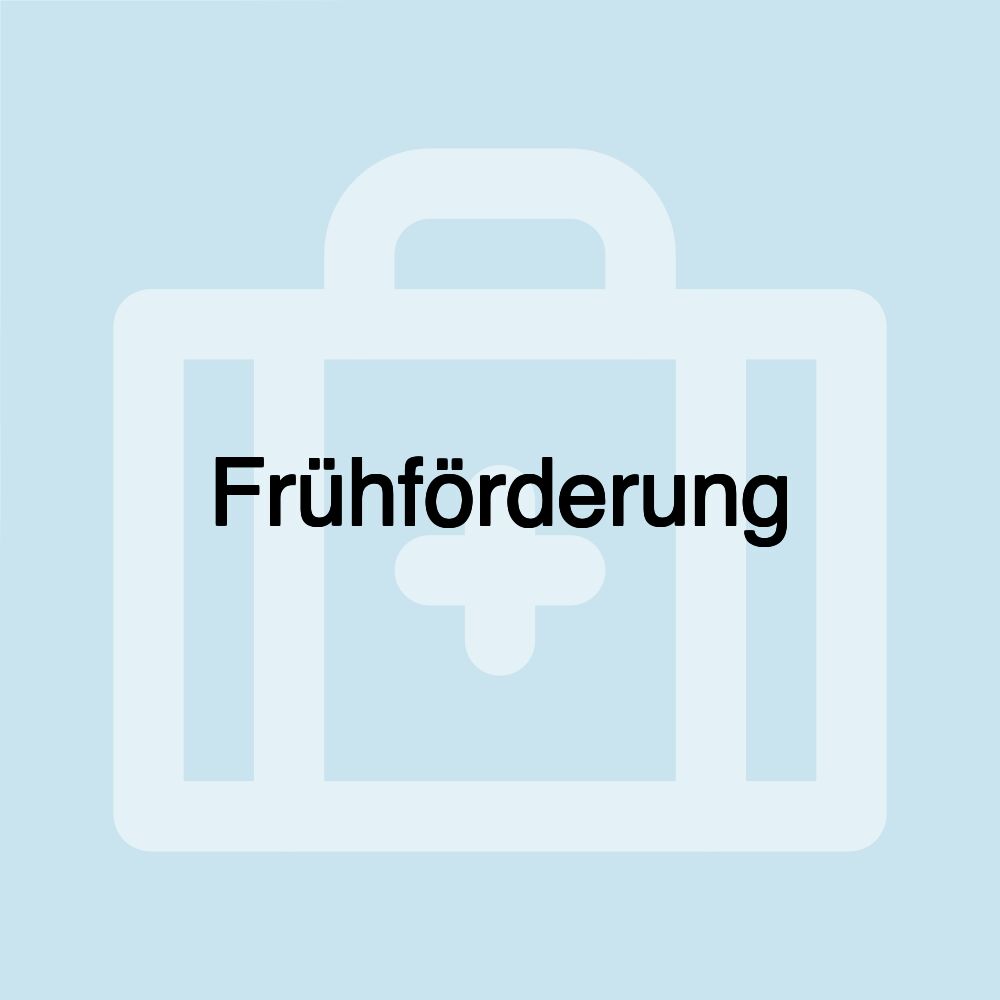 Frühförderung