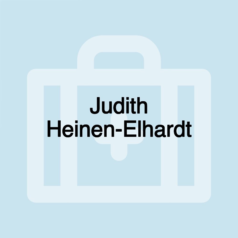 Judith Heinen-Elhardt