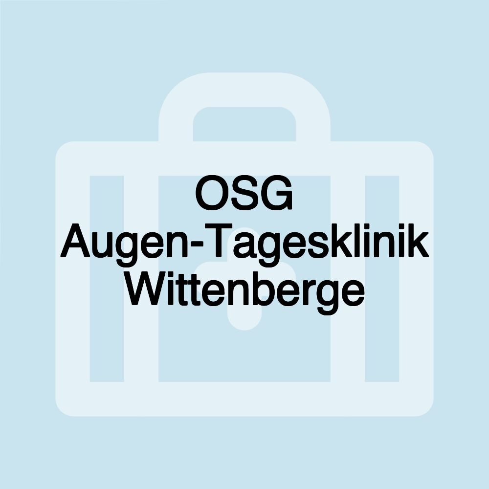 OSG Augen-Tagesklinik Wittenberge