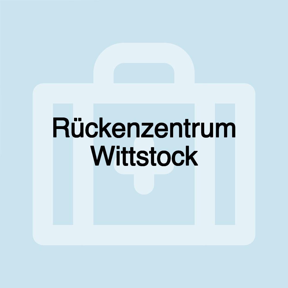 Rückenzentrum Wittstock