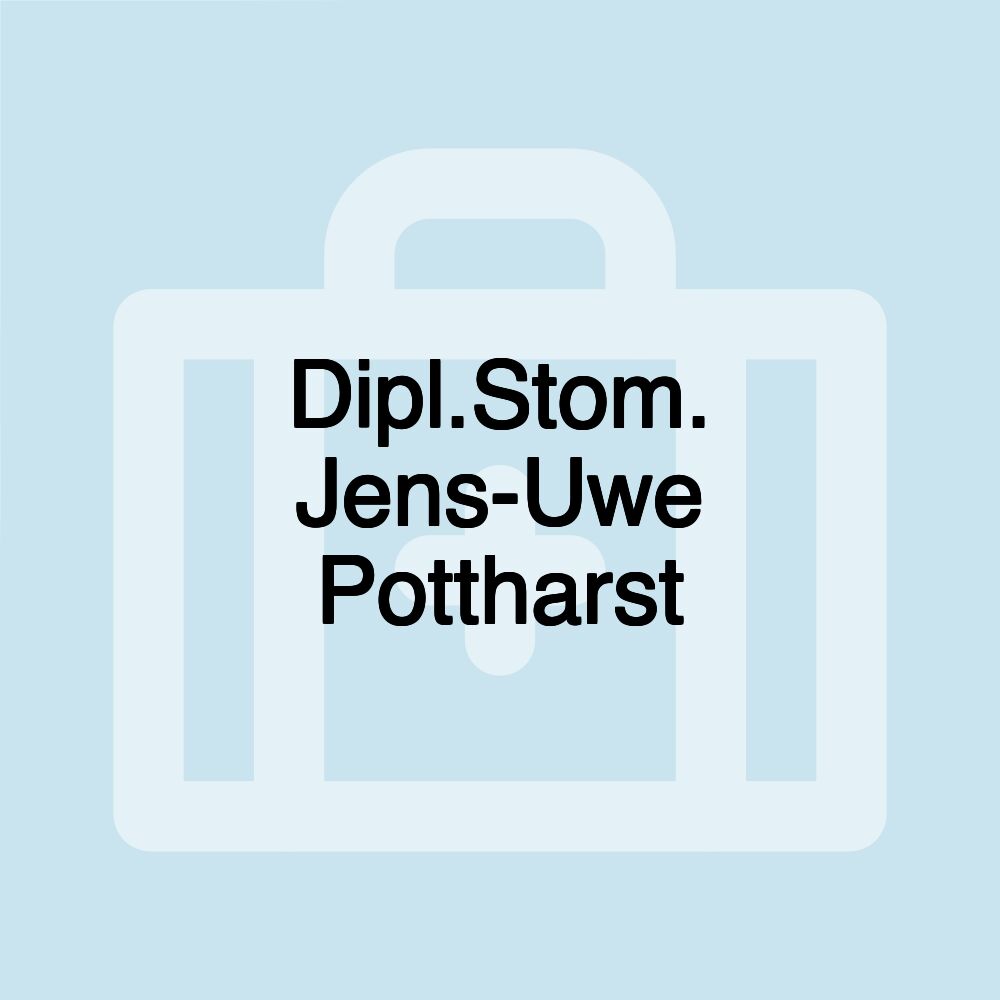 Dipl.Stom. Jens-Uwe Pottharst