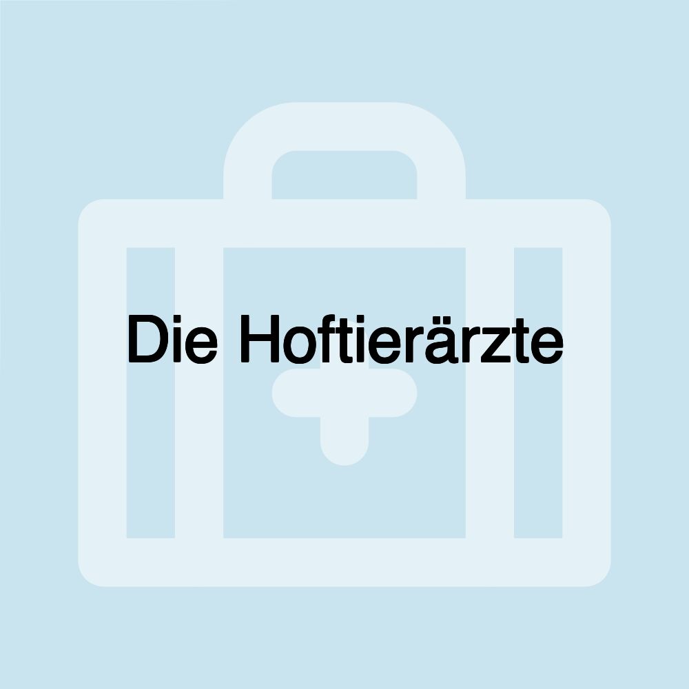 Die Hoftierärzte