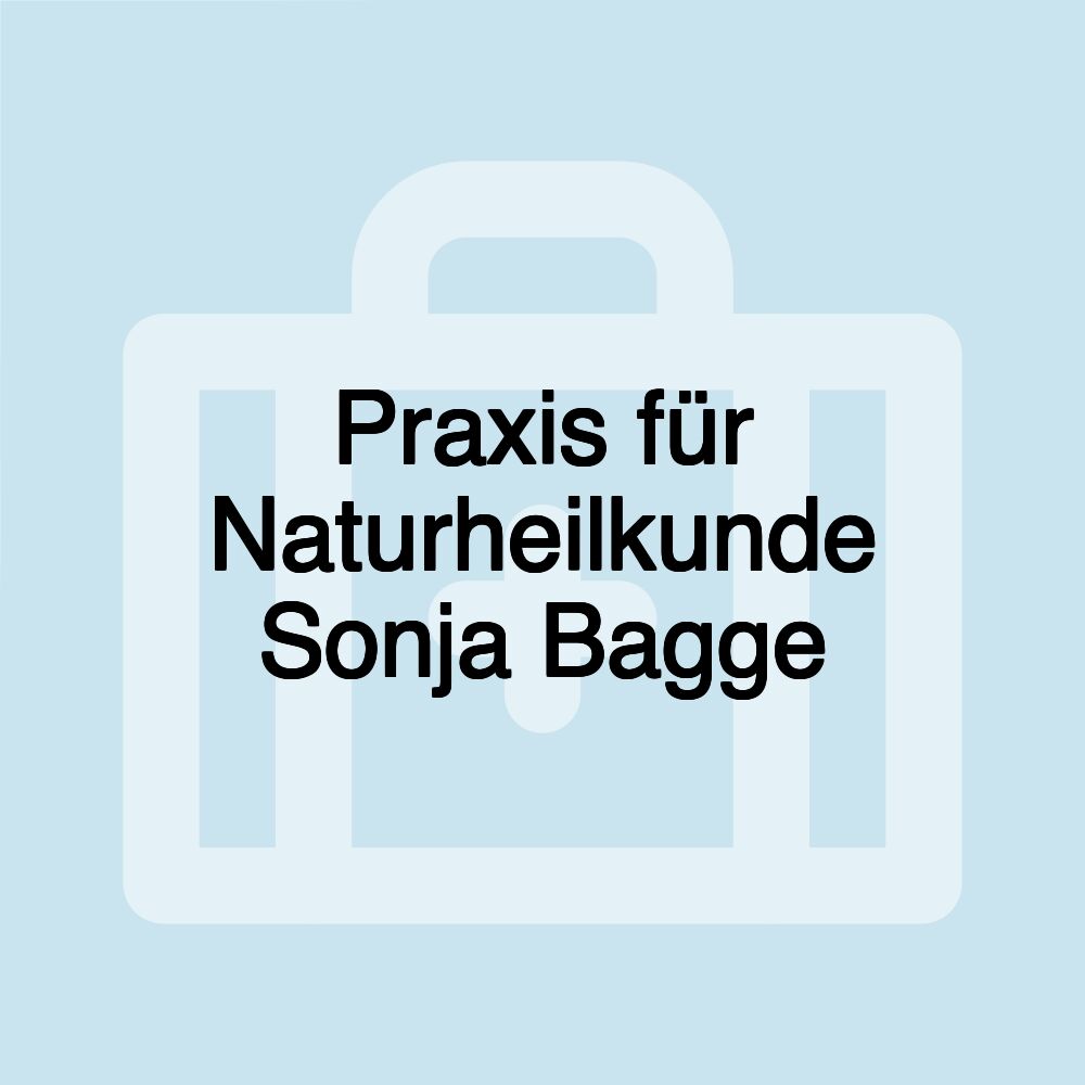 Praxis für Naturheilkunde Sonja Bagge