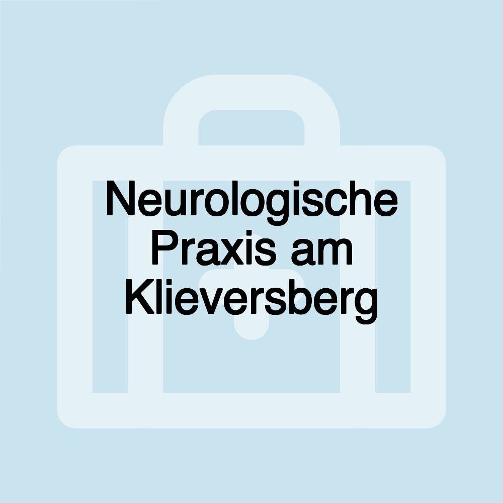 Neurologische Praxis am Klieversberg