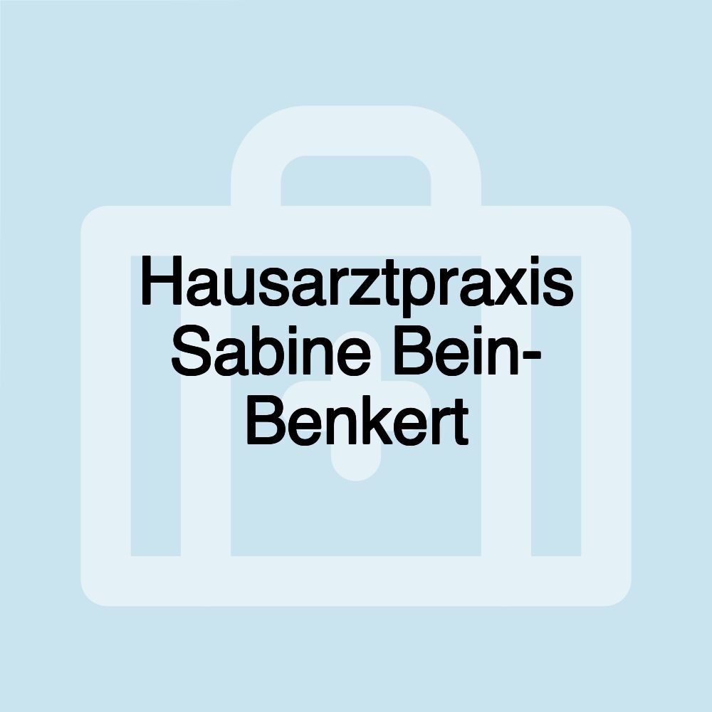 Hausarztpraxis Sabine Bein- Benkert