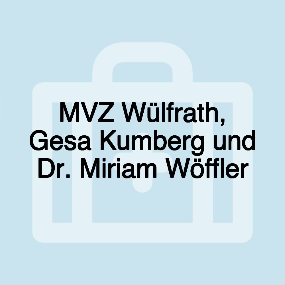 MVZ Wülfrath, Gesa Kumberg und Dr. Miriam Wöffler