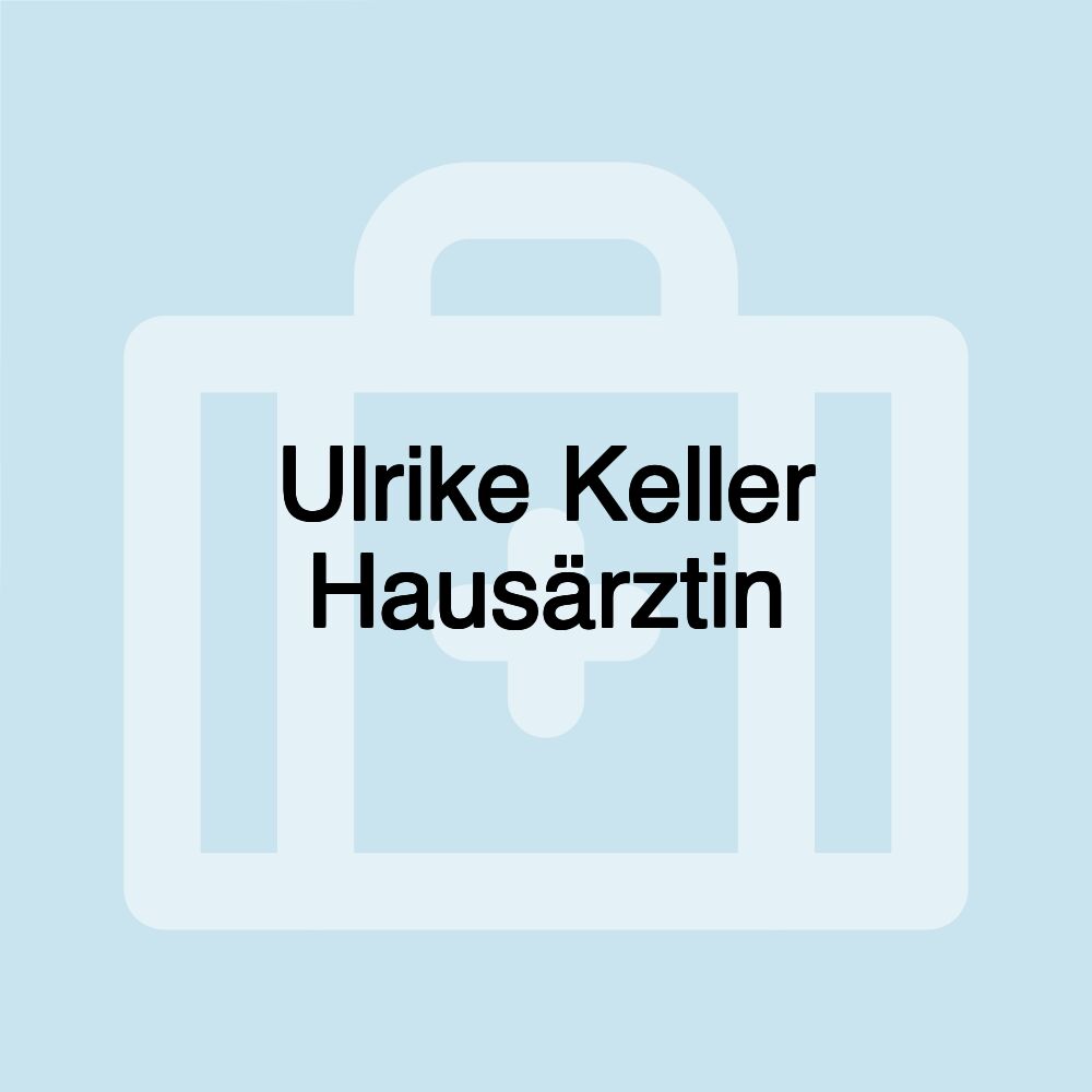 Ulrike Keller Hausärztin