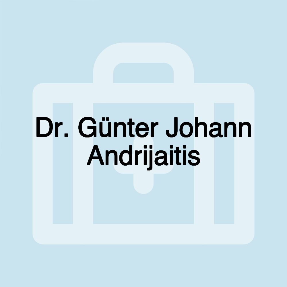 Dr. Günter Johann Andrijaitis