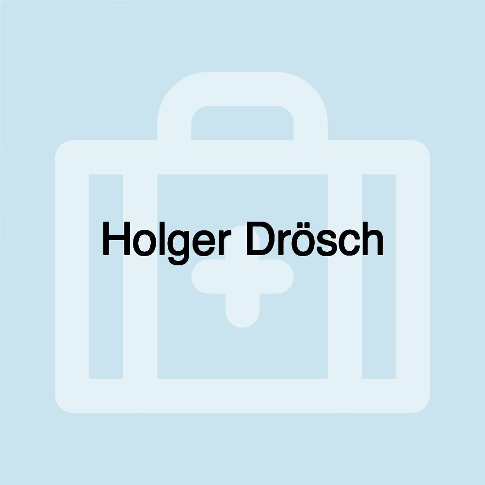 Holger Drösch