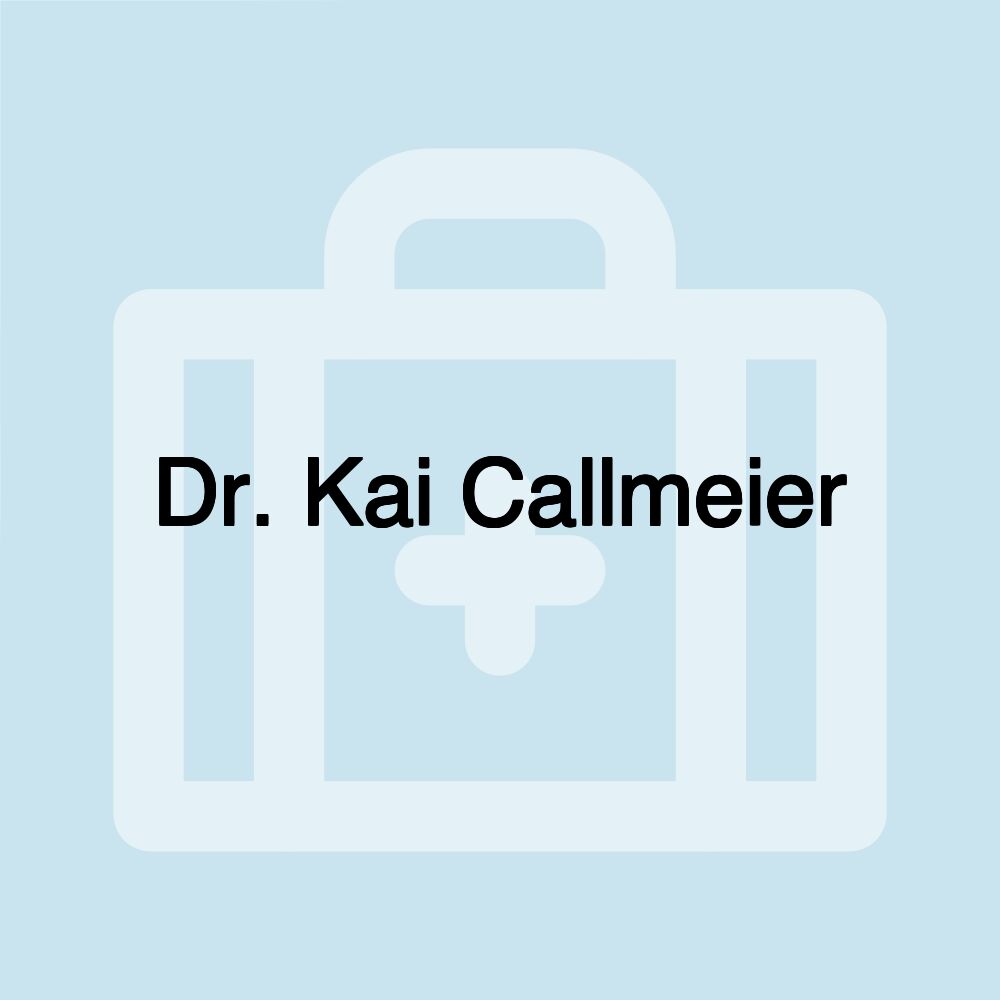 Dr. Kai Callmeier