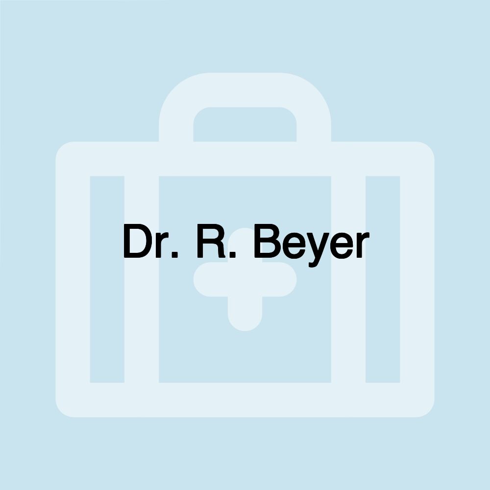 Dr. R. Beyer