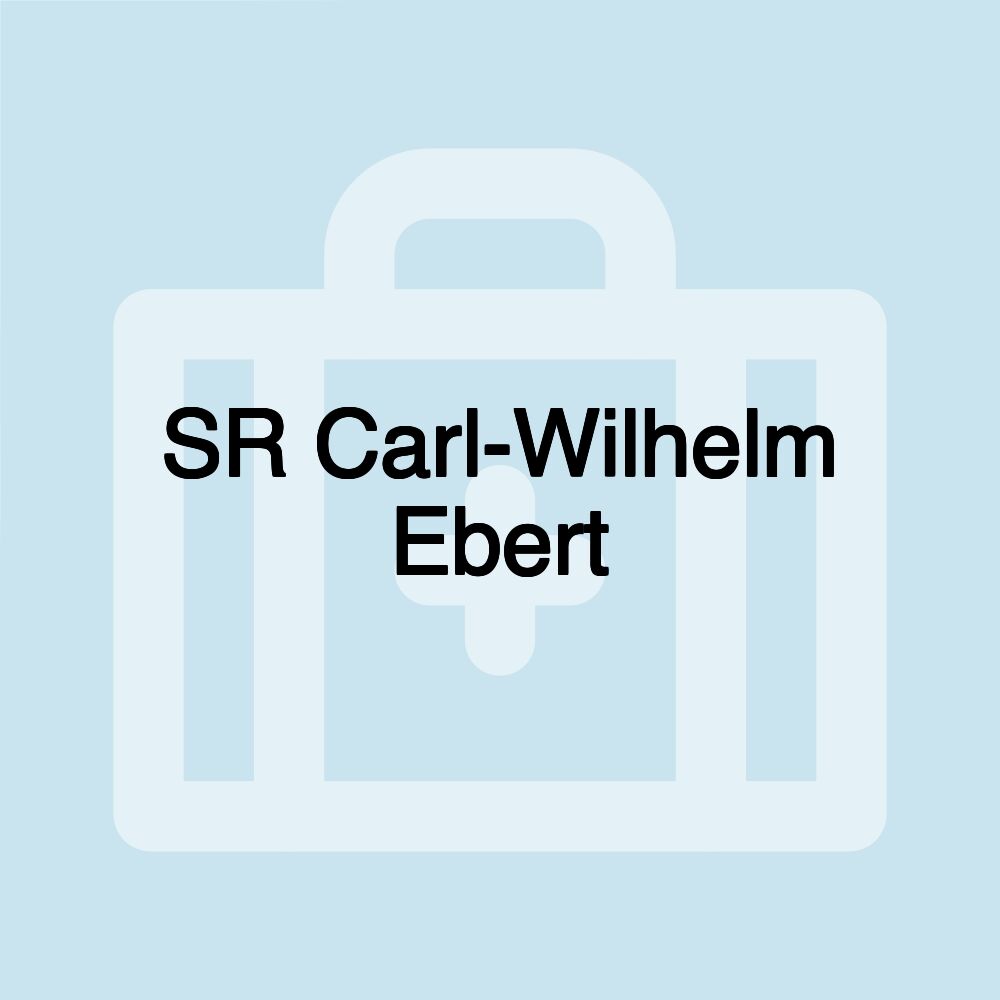 SR Carl-Wilhelm Ebert