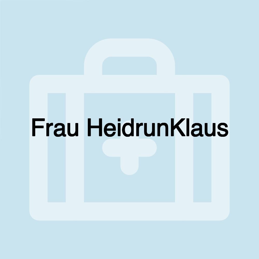 Frau HeidrunKlaus