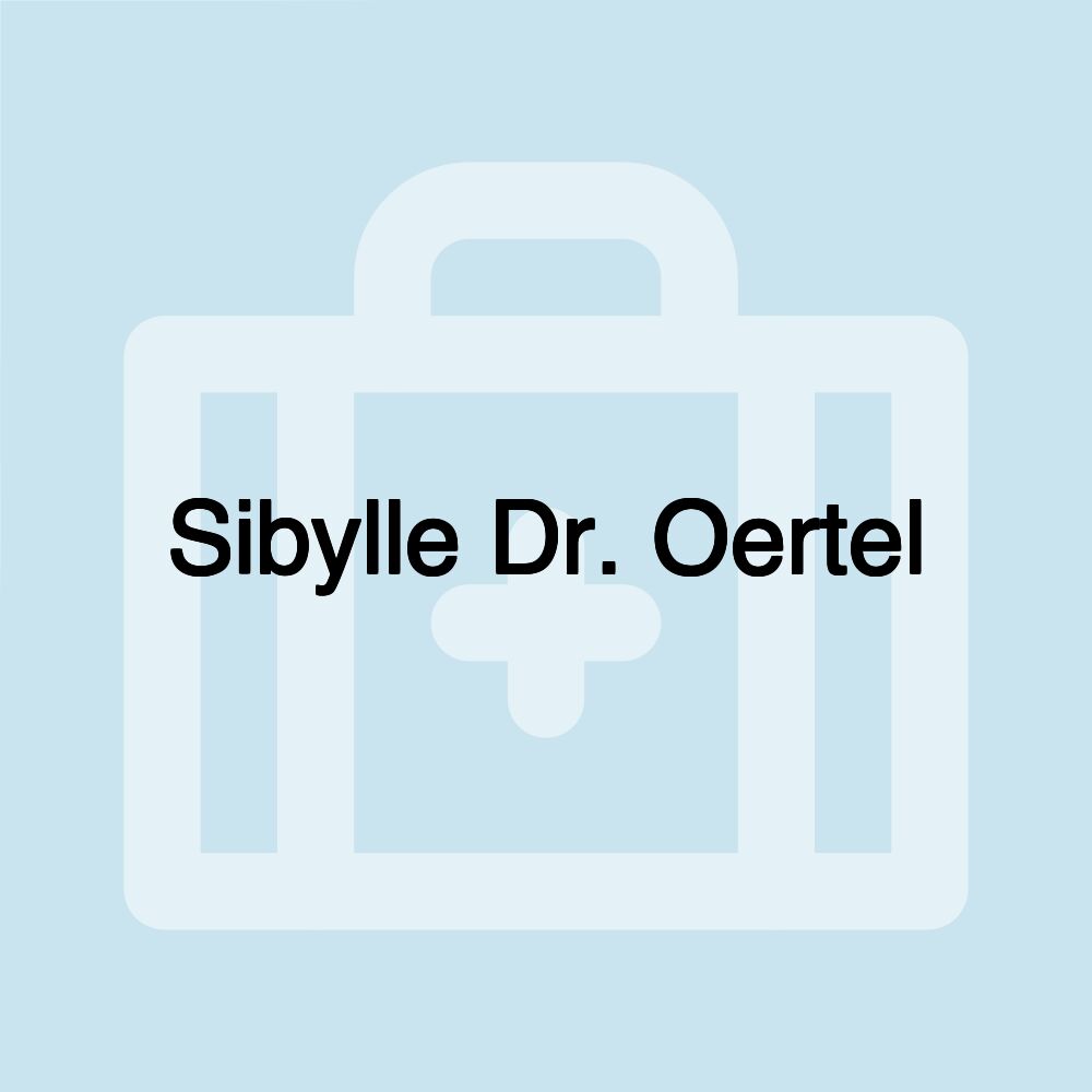 Sibylle Dr. Oertel