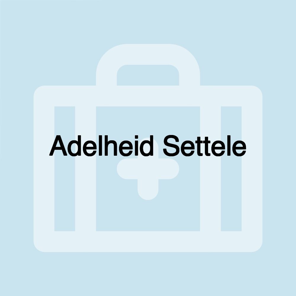 Adelheid Settele