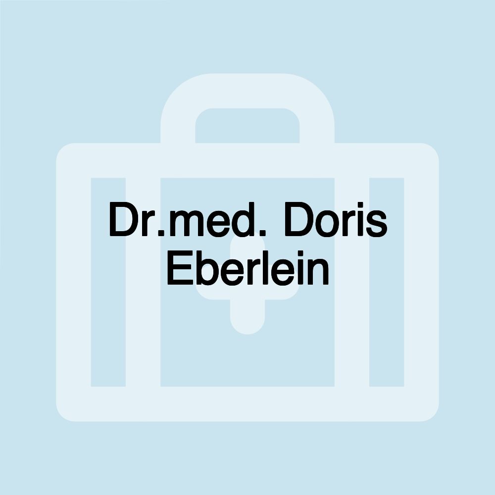 Dr.med. Doris Eberlein