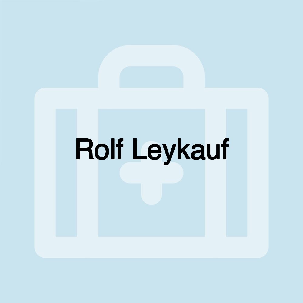 Rolf Leykauf