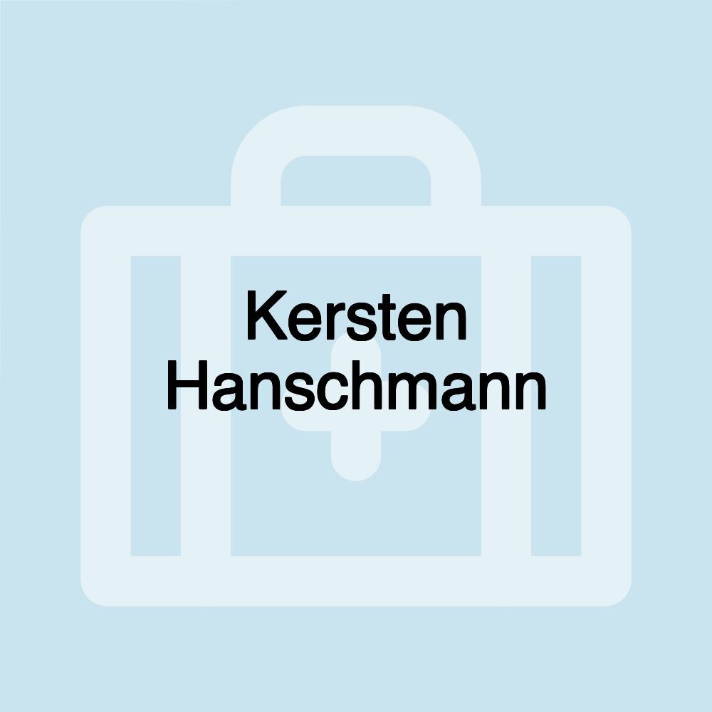 Kersten Hanschmann