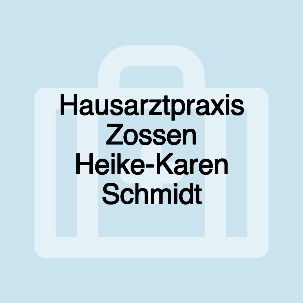 Hausarztpraxis Zossen Heike-Karen Schmidt