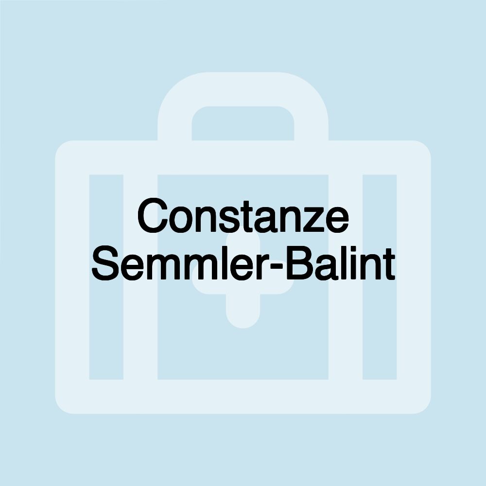 Constanze Semmler-Balint