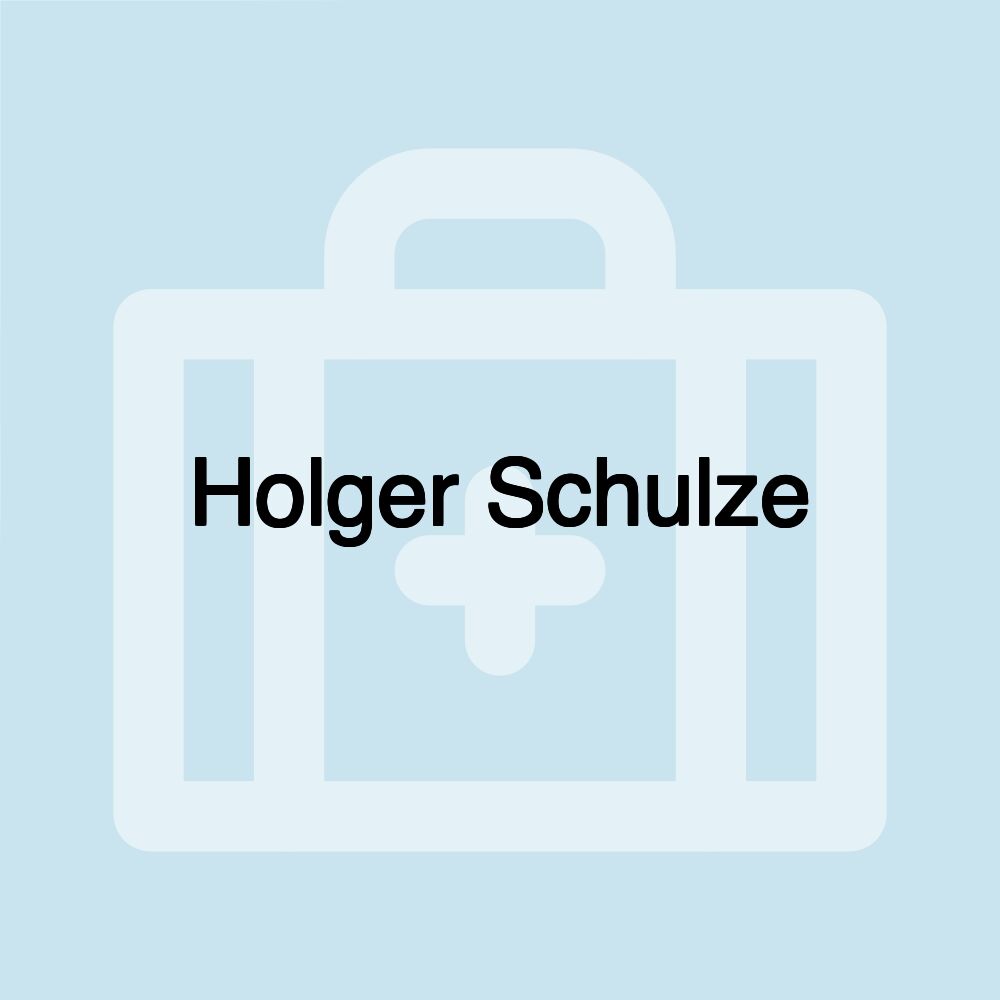 Holger Schulze