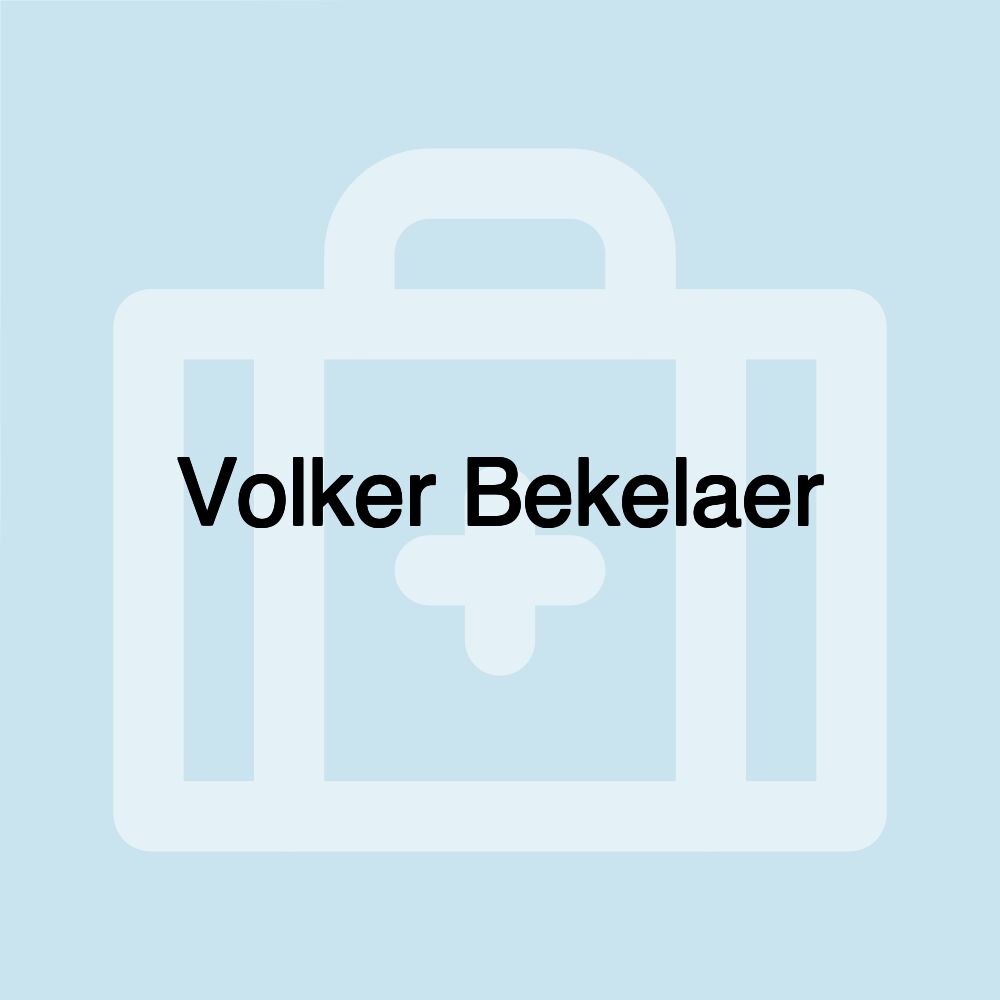 Volker Bekelaer