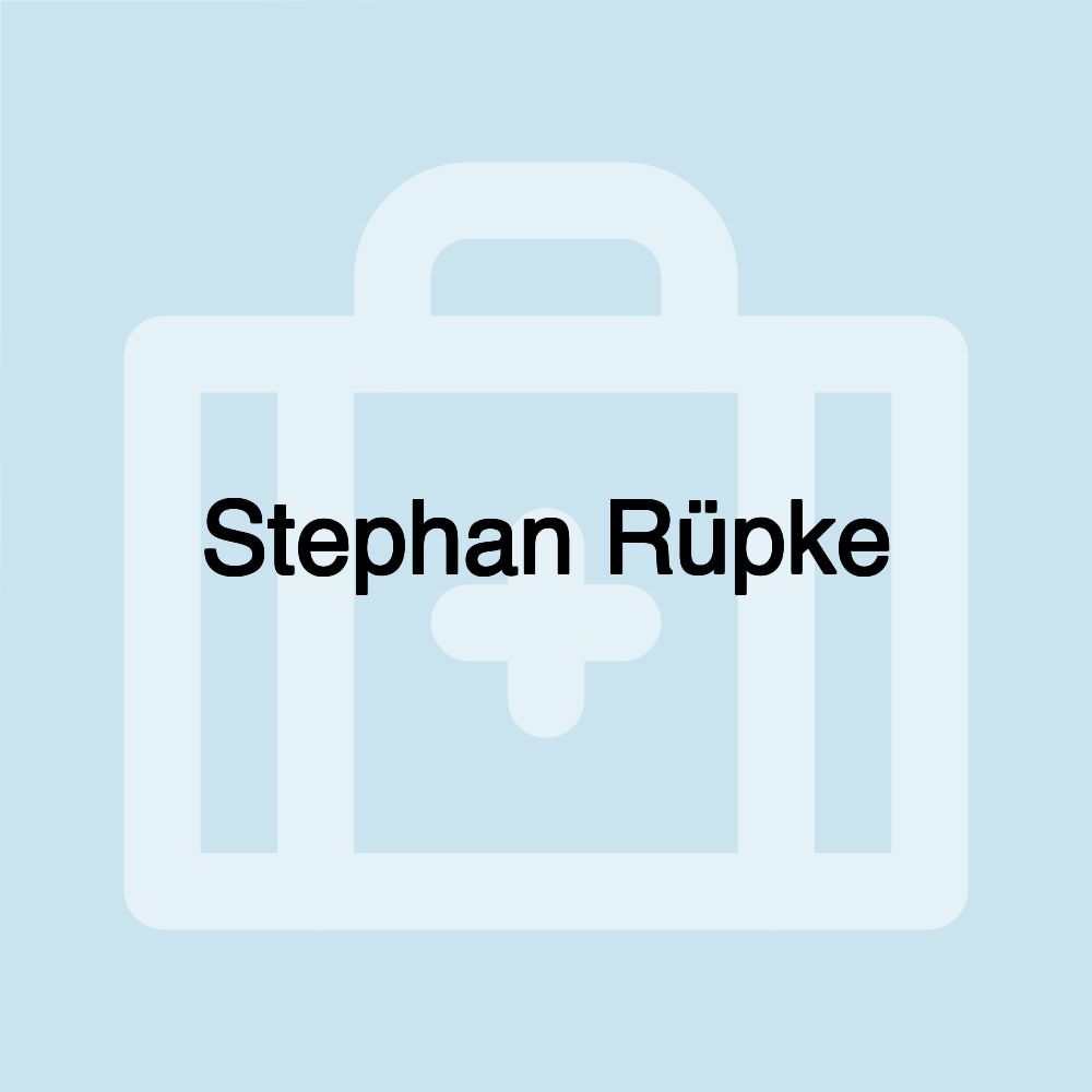 Stephan Rüpke