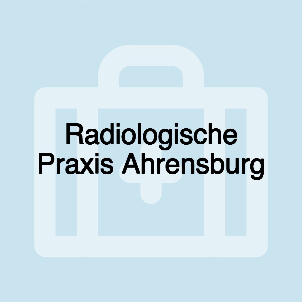 Radiologische Praxis Ahrensburg