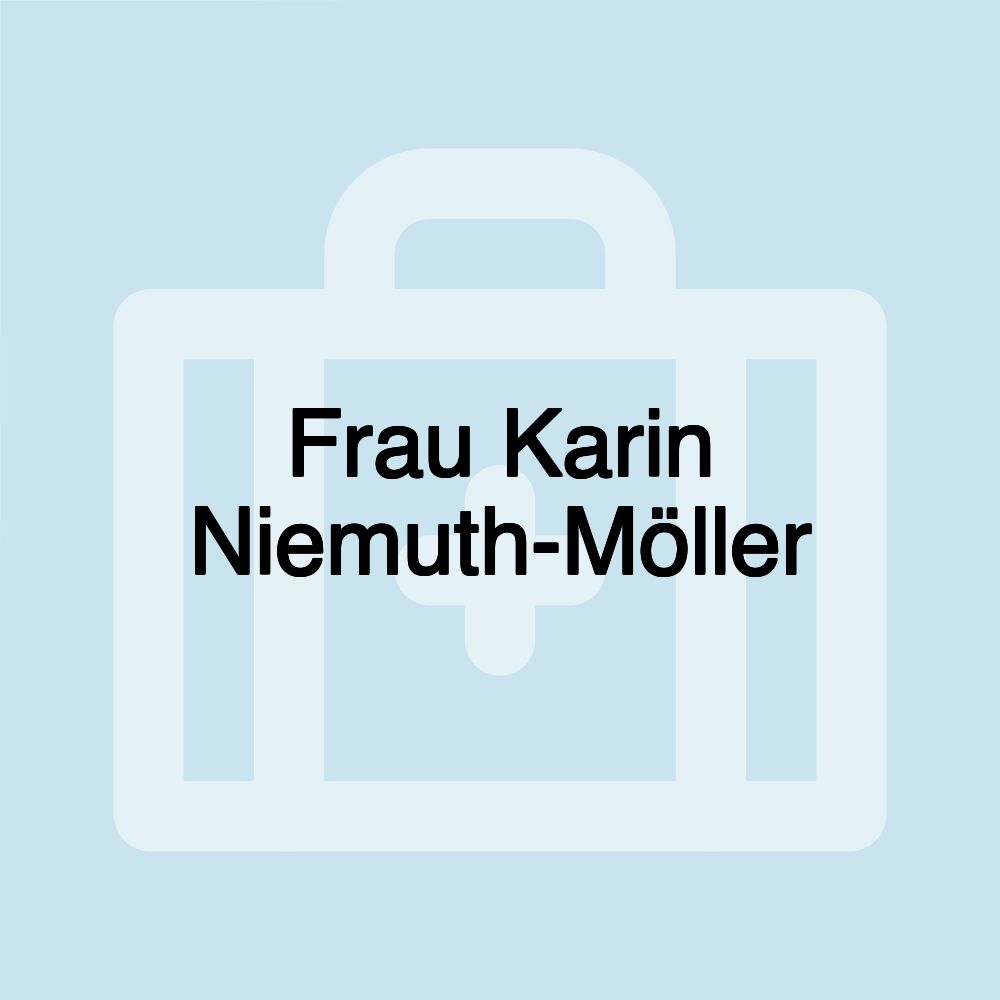 Frau Karin Niemuth-Möller