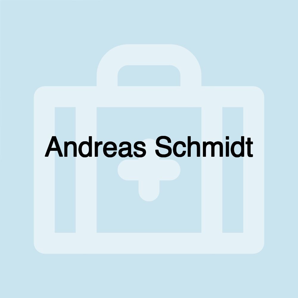 Andreas Schmidt