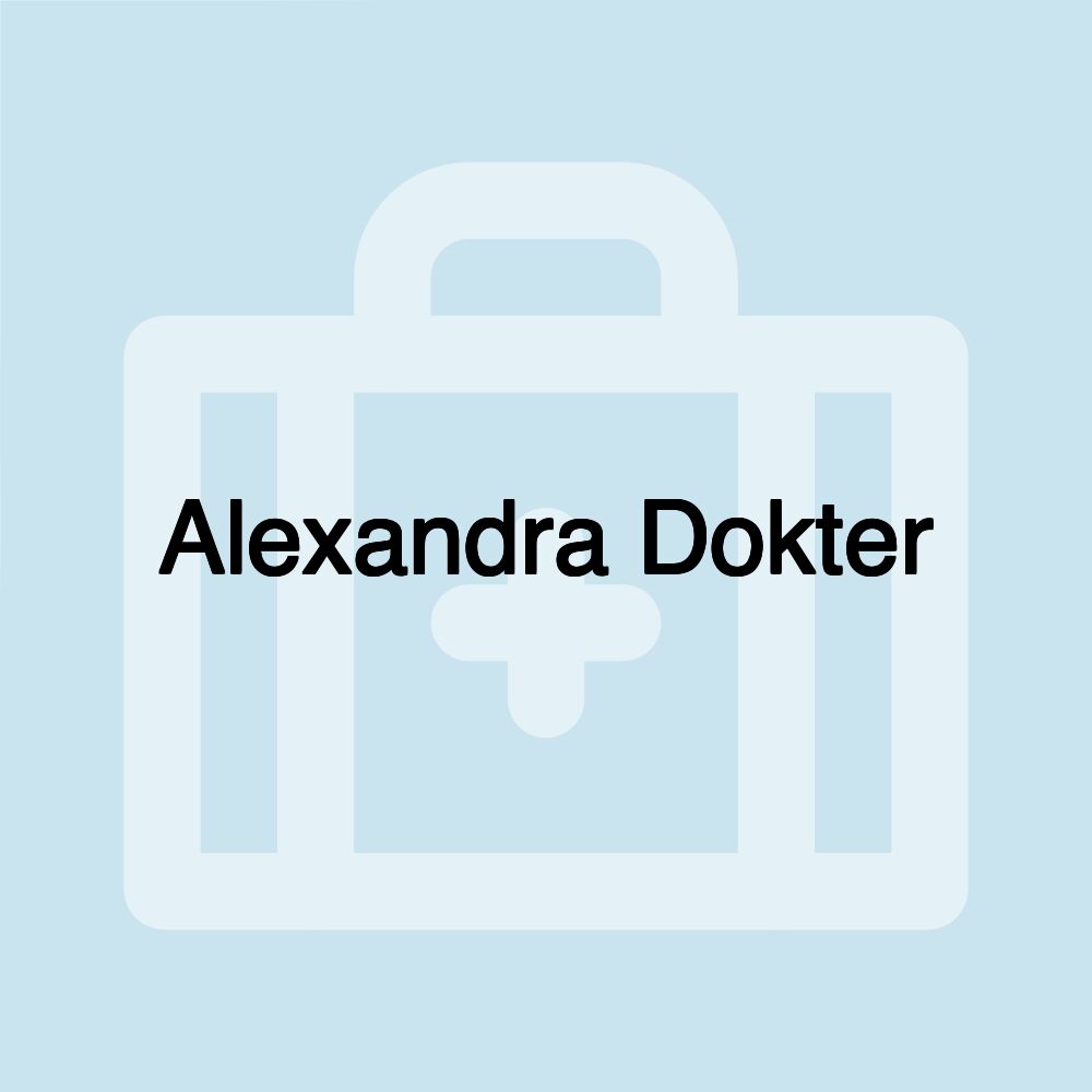 Alexandra Dokter