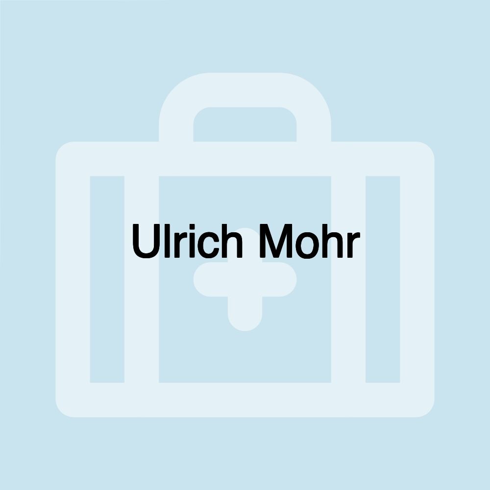 Ulrich Mohr