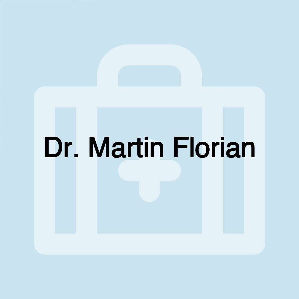 Dr. Martin Florian