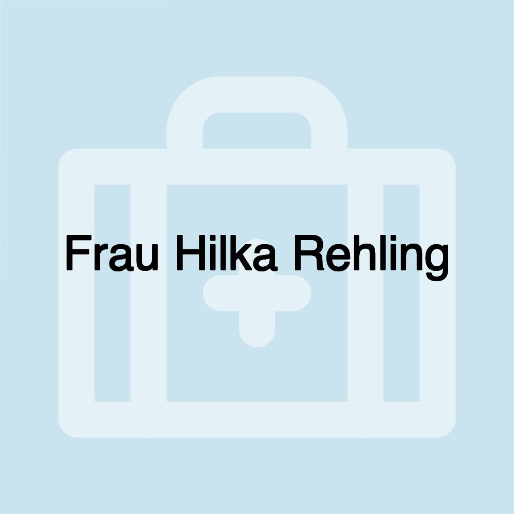 Frau Hilka Rehling