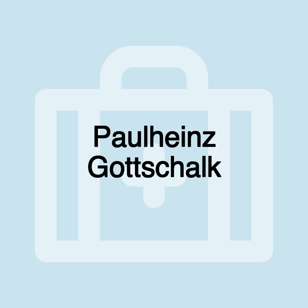 Paulheinz Gottschalk