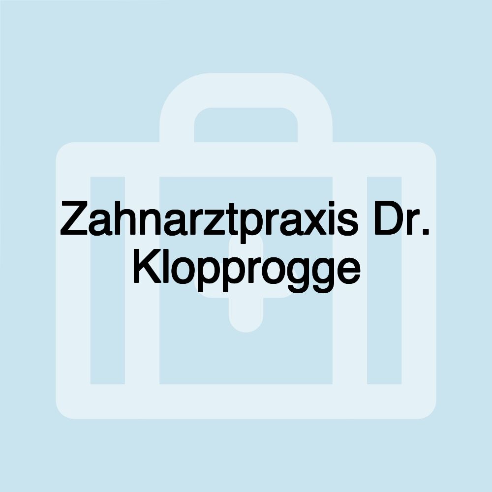 Zahnarztpraxis Dr. Klopprogge