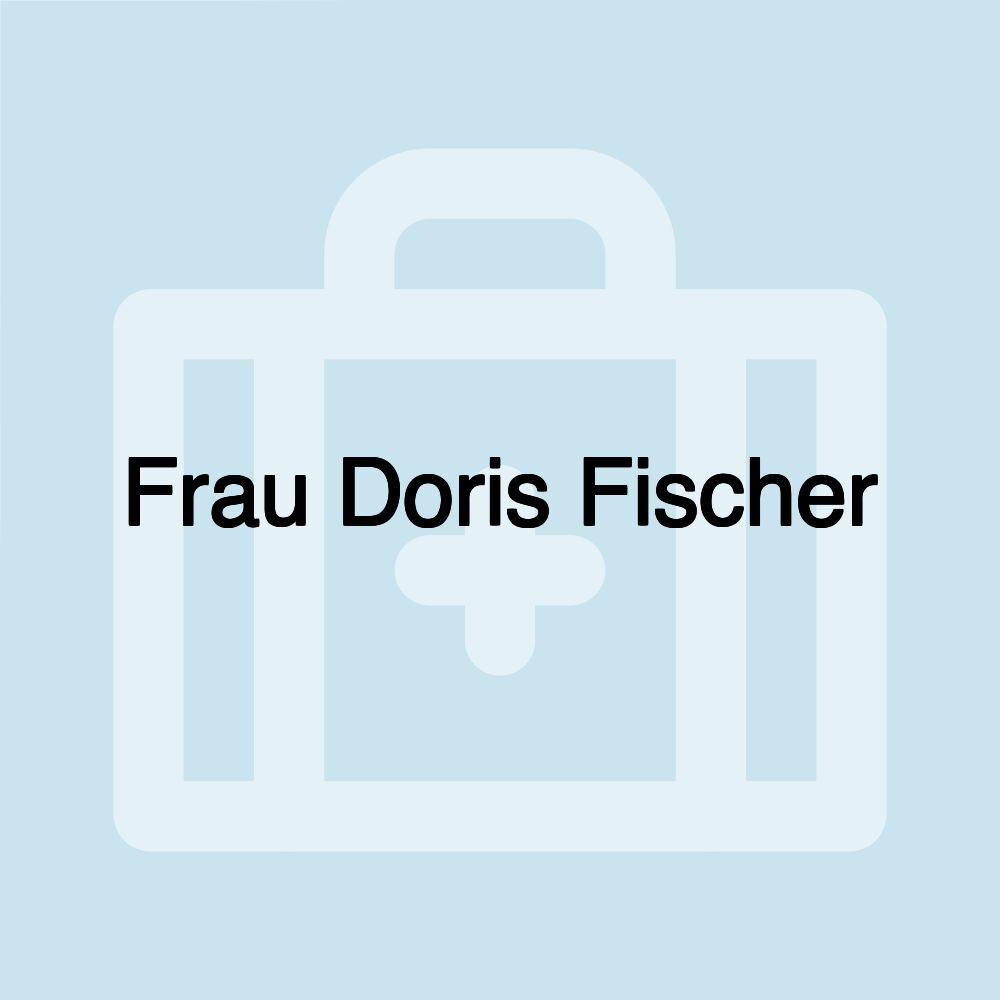 Frau Doris Fischer