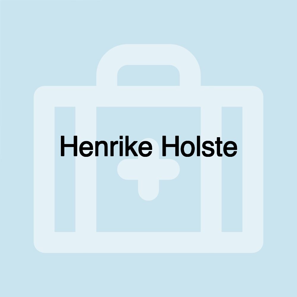 Henrike Holste