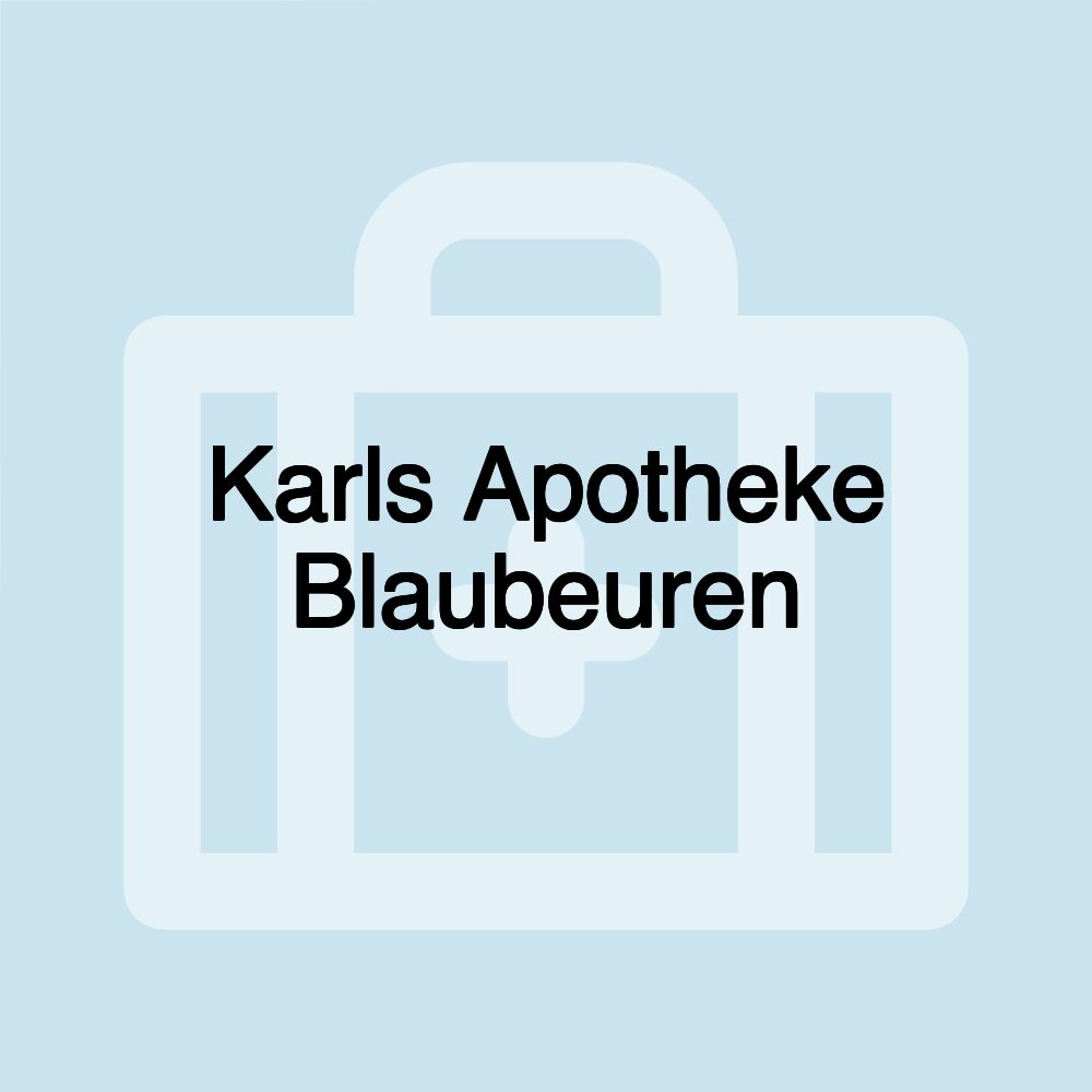 Karls Apotheke Blaubeuren