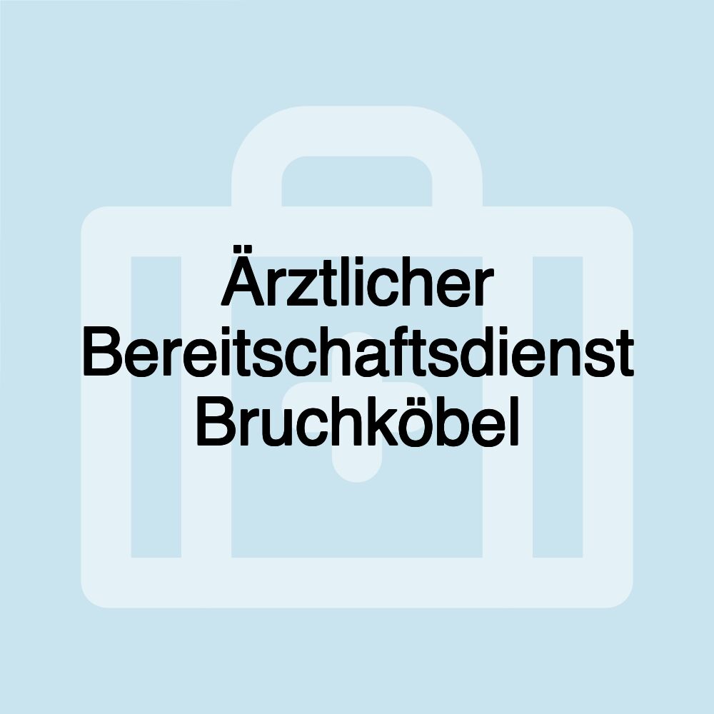 Ärztlicher Bereitschaftsdienst Bruchköbel