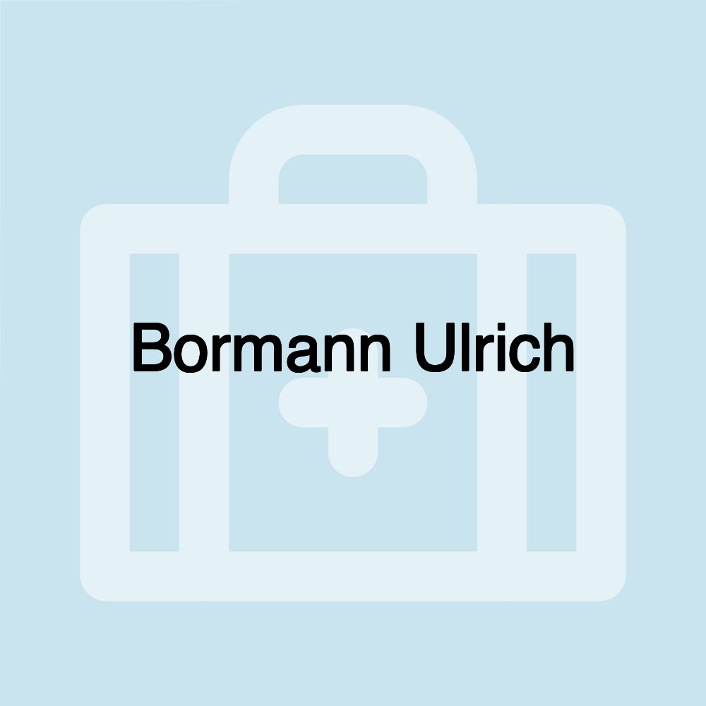 Bormann Ulrich