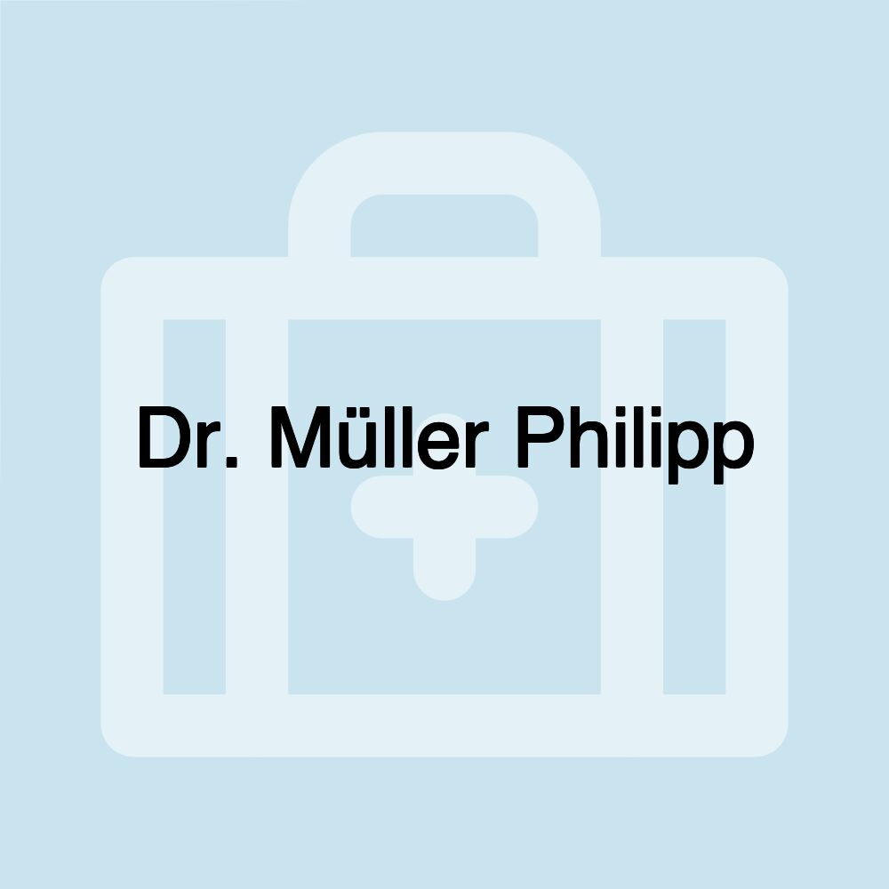 Dr. Müller Philipp