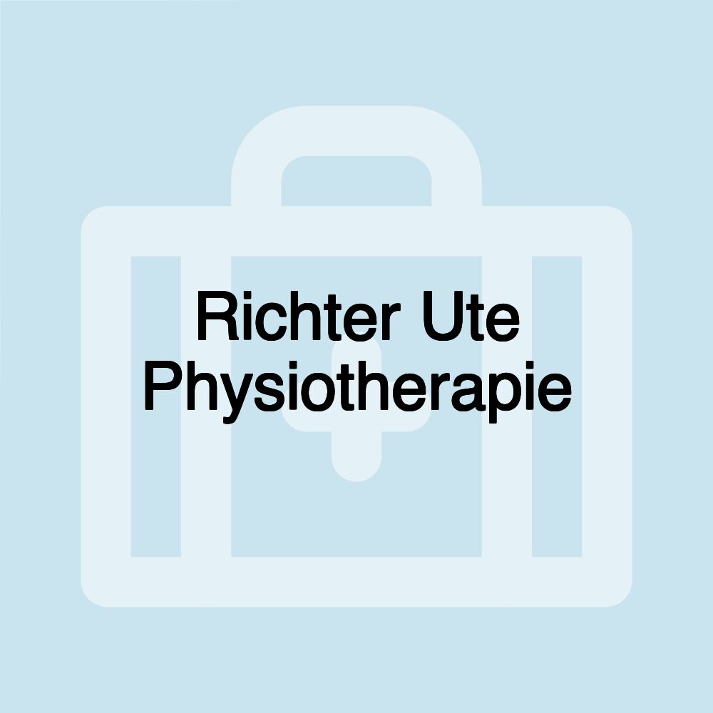 Richter Ute Physiotherapie