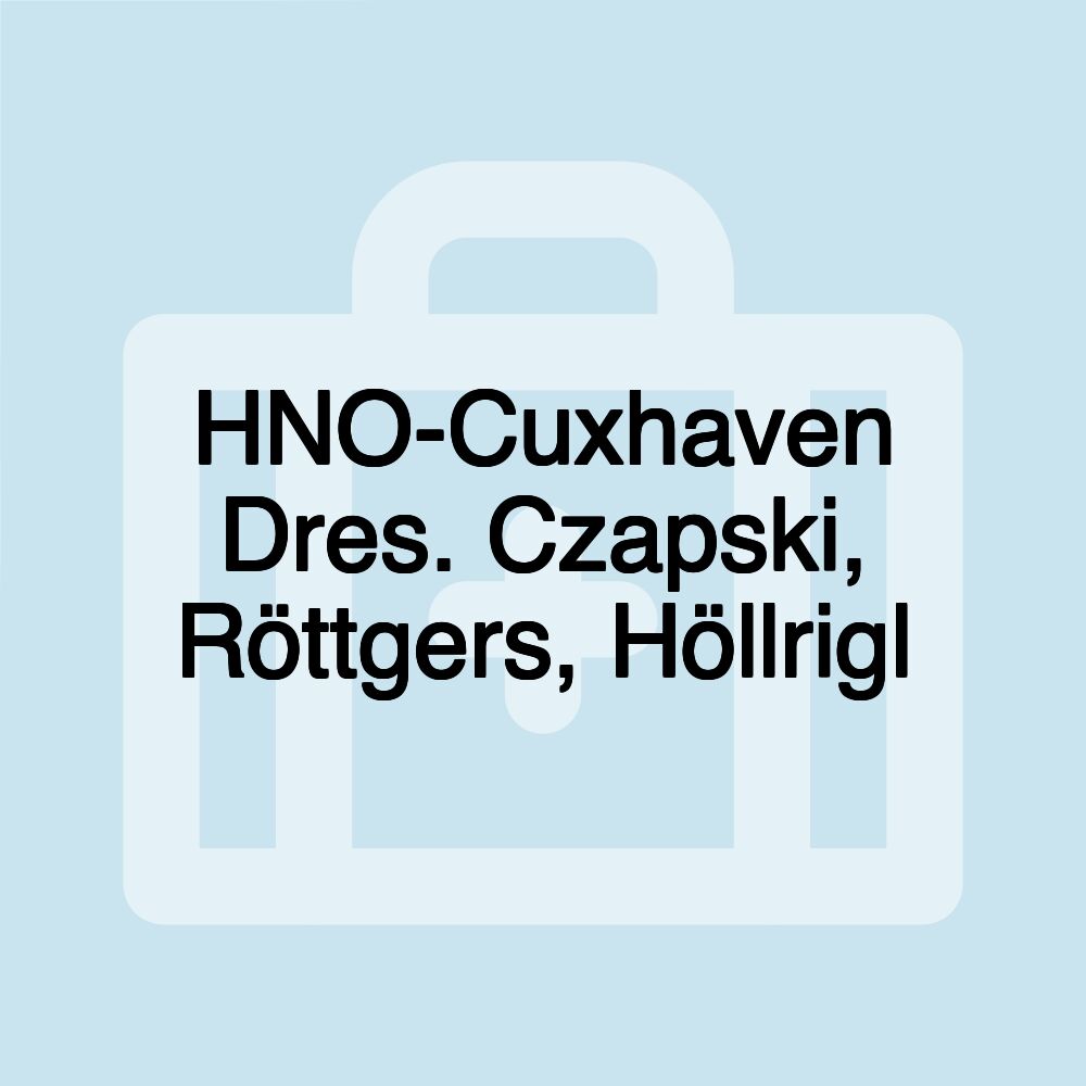 HNO-Cuxhaven Dres. Czapski, Röttgers, Höllrigl