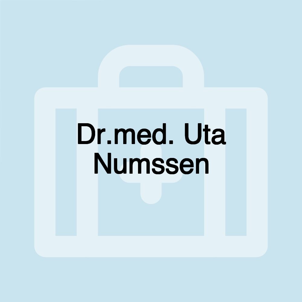 Dr.med. Uta Numssen