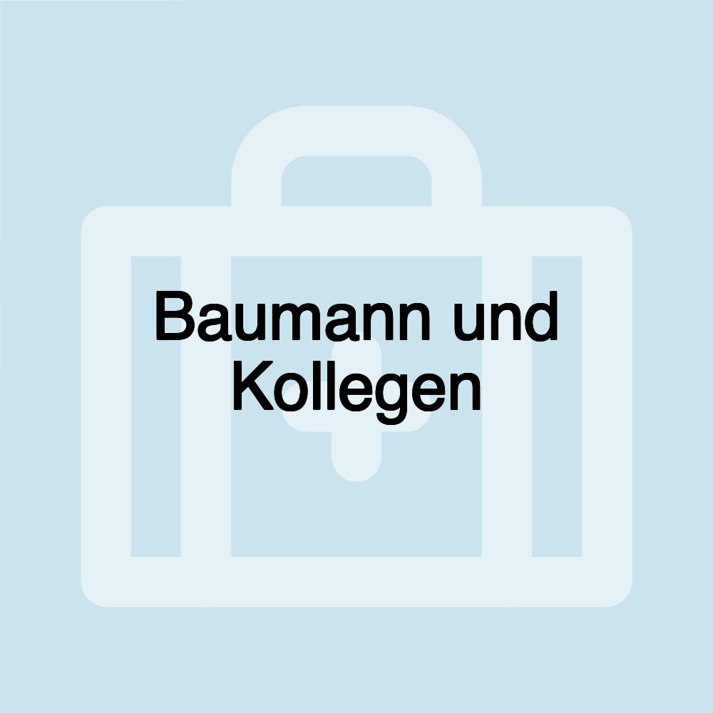 Baumann und Kollegen