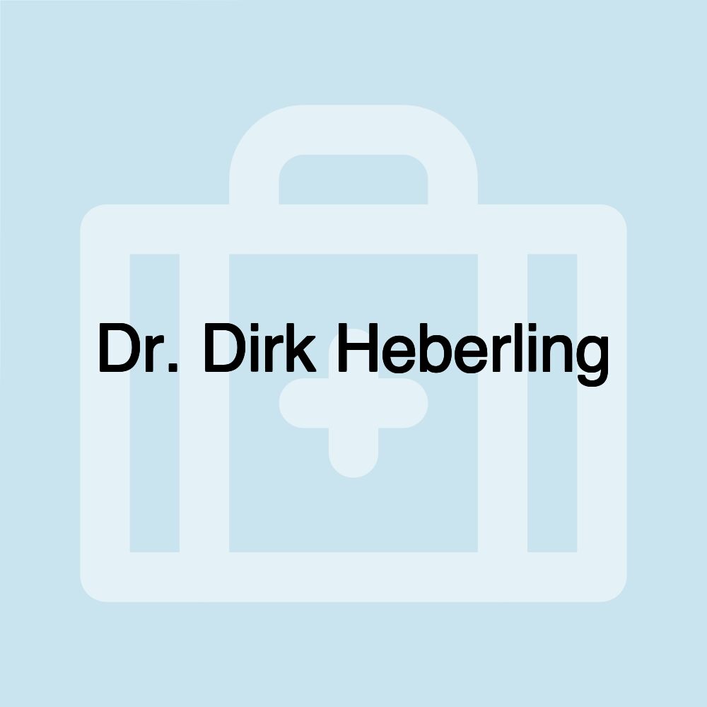 Dr. Dirk Heberling