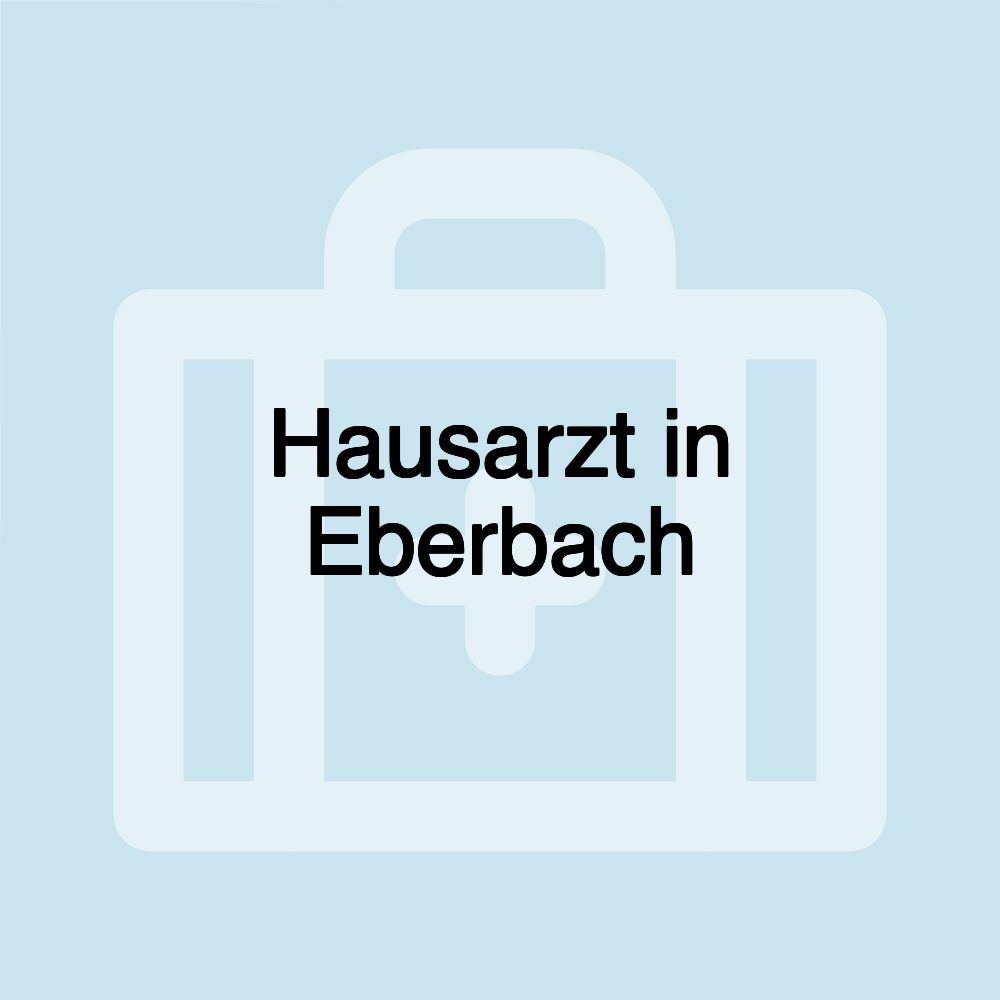 Hausarzt in Eberbach